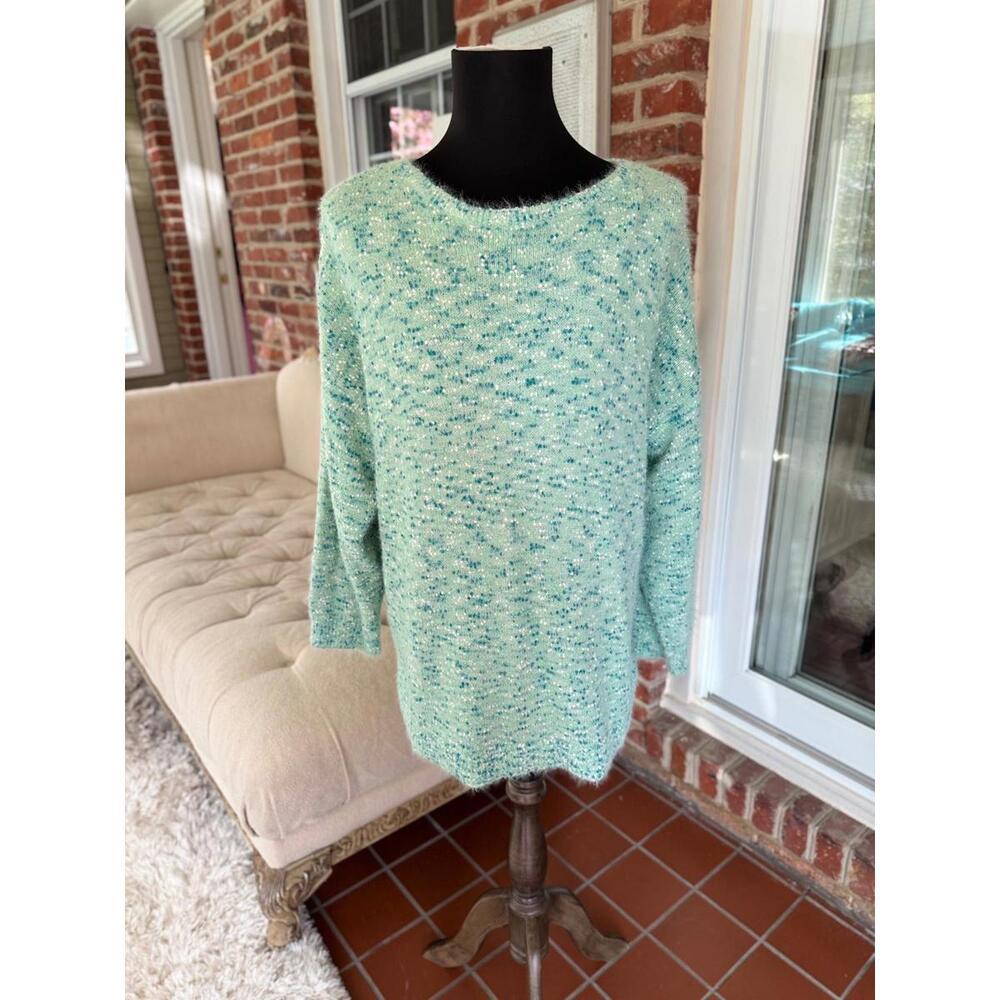 Ruby Rd Mint Cozy Pullover Sweater – Soft Knit, S… - image 4